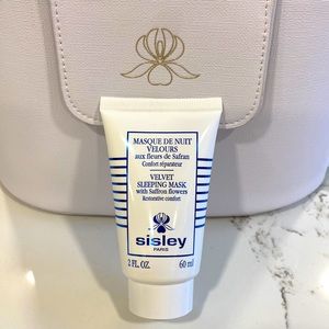Sisley Velvet sleeping mask with saffron flowers